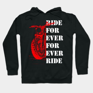 T100 Scrambler For Ever Ride Hoodie